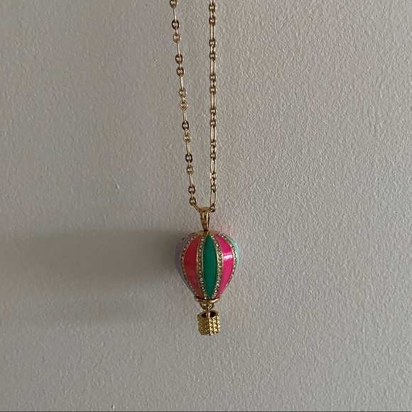LONG Kate Spade Hot Air Balloon Pendant - Picture 2 of 4
